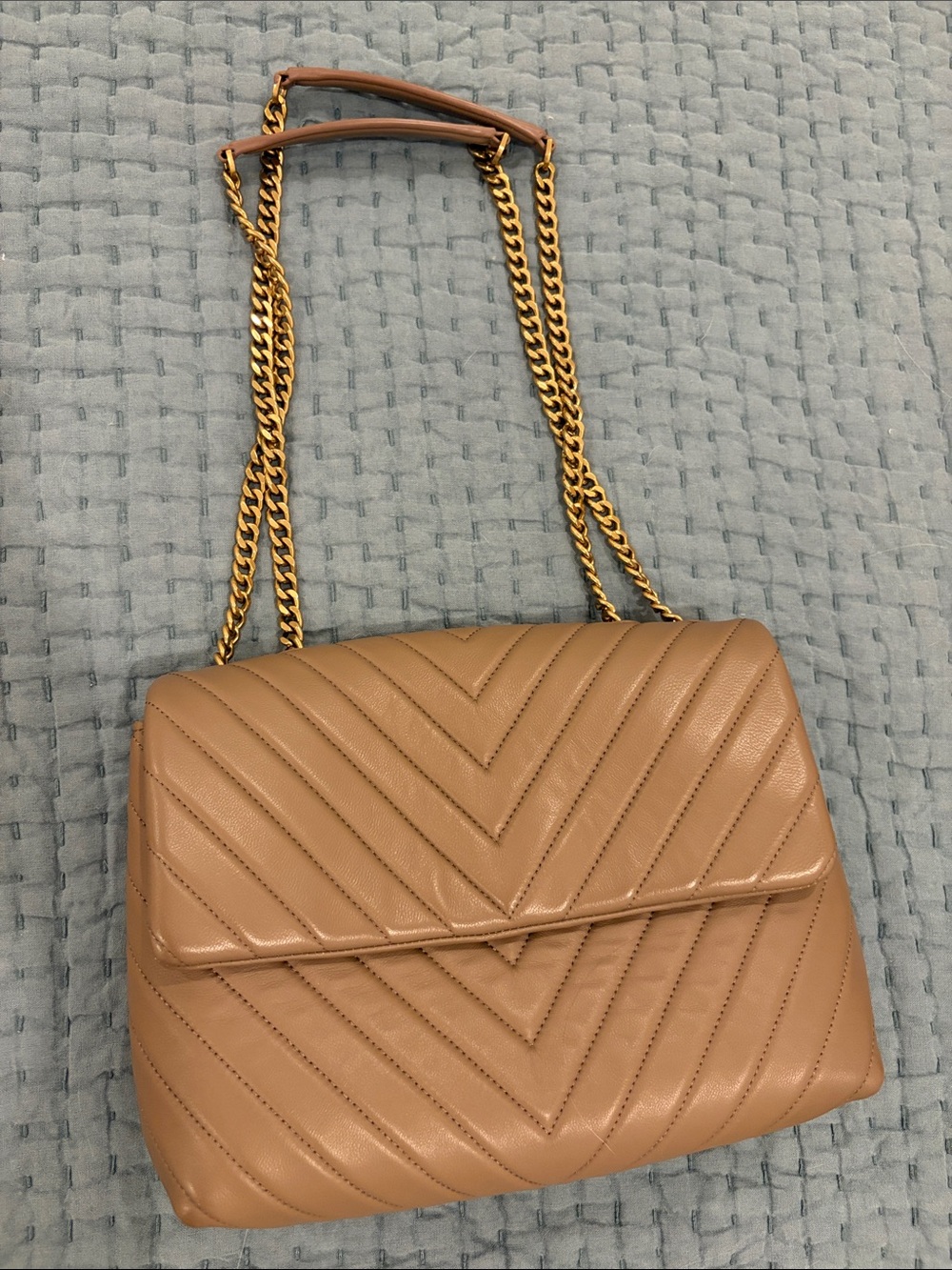 Quince Italian Leather Quilted Convertible Shoulder Bag